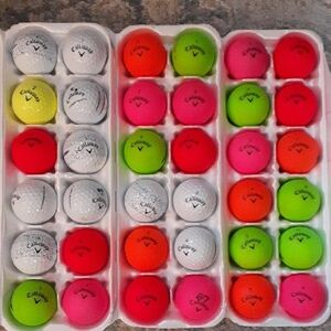 3 Dozen Callaway Golf  Balls